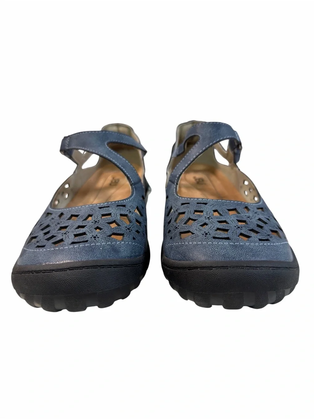 JBU Bellerose Encore Casual Mary Jane Flats in Denim Color Women’s Size 11M